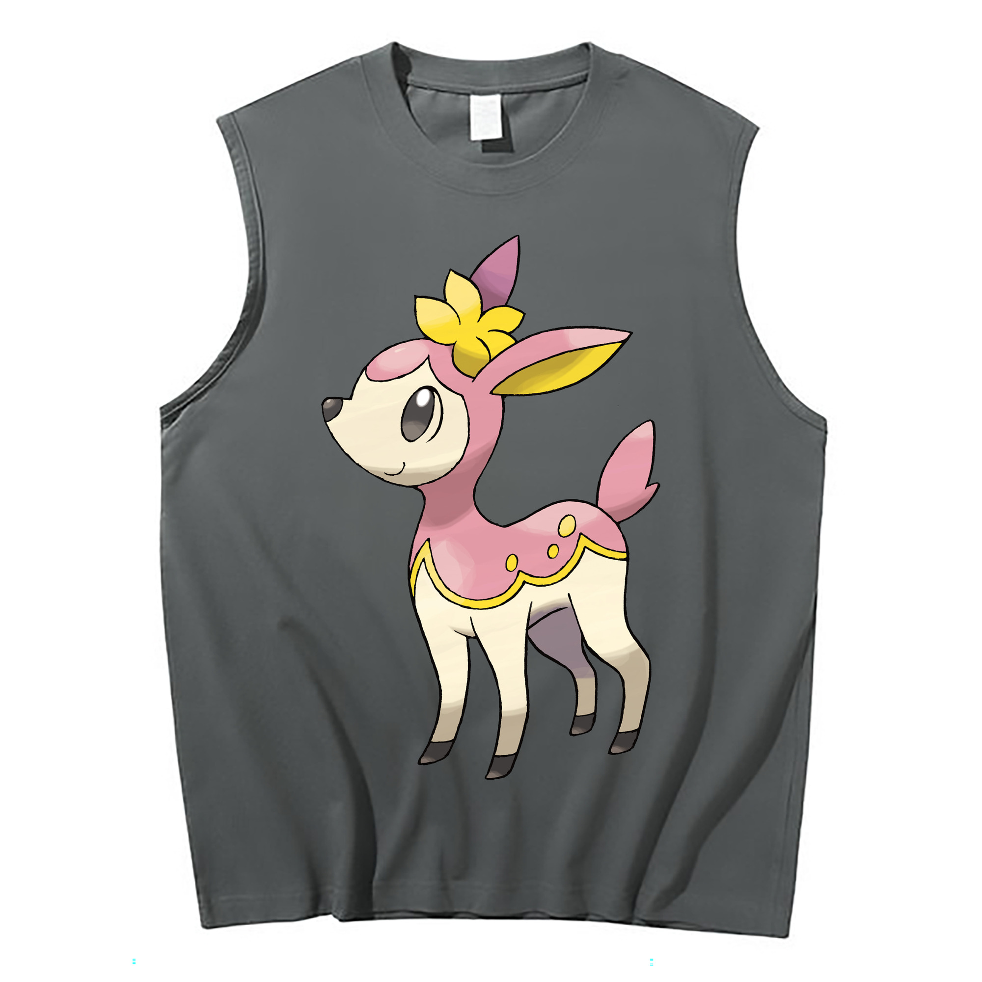 （画像用） ポケットモンスター Pokémon コットン100％タンクトップ（フロントプリント）